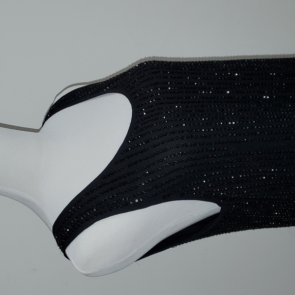 ✅ $10 ADD-ON ✅ Haute Hippie Beaded Shimmer Black Dress Tunic ✅ $10 ADD-ON  ✅ - Picture 5 of 10